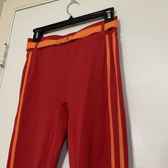 NEW! BANDIER & SOLID & STRIPED trek belt bag high waist legging bright red coral - Picture 6 of 6